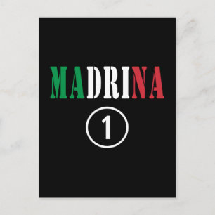 Italienska gudmödrar : Madrina Numero Uno Vykort