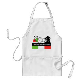 Italienska Halloween Spöken, Fantasmi di Halloween Förkläde