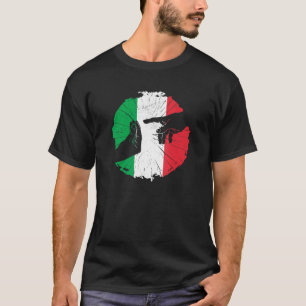Italienska Hand Gesture Michelangelo Italien Hand T Shirt