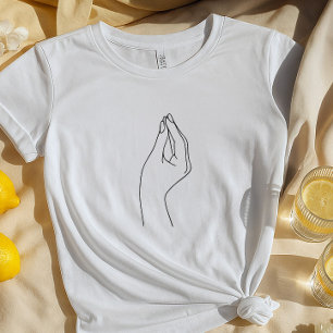 Italienska Hand Gesture Shirt Funny italiensk T
