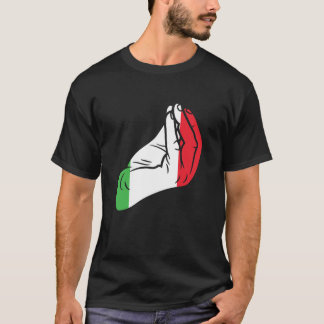 Italienska Hand Gestures - Gift för alla italiensk T Shirt
