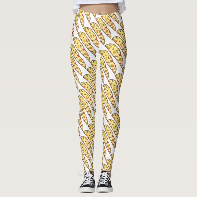 Italienska Helgdag Biscotti jul Party Leggings (Framsida)