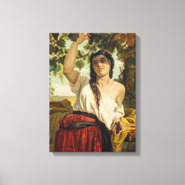 Italienska hongrisdruvor (sommarskörd) canvastryck