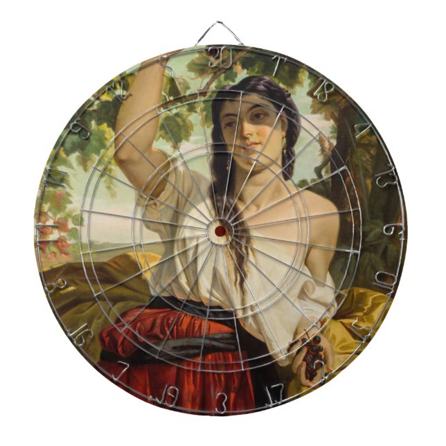 Italienska hongrisdruvor (sommarskörd) darttavla (Framsidan)