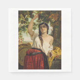 Italienska hongrisdruvor (sommarskörd) pappersservett