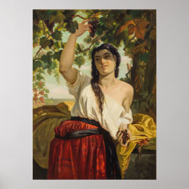 Italienska hongrisdruvor (sommarskörd) poster