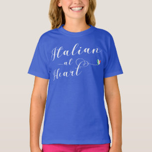 Italienska i hjärtat, i Kärlek Italien T Shirt