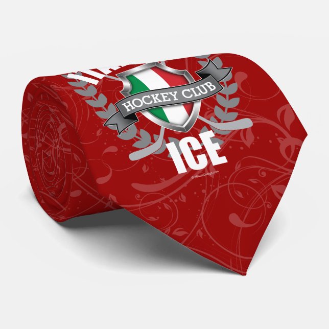 Italienska Ice Neck Tie Slips (Rullad)