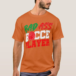 Italienska Italien Bowi Boll T Shirt