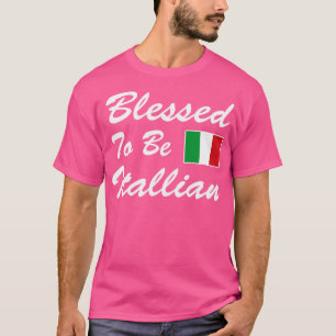 Italienska Italien Flagga Italiano T Shirt