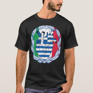 Italienska Italien Grekiska oberoende Grekland T Shirt