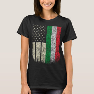Italienska italienska rötter, Pride Flagga 4:e T Shirt