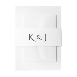 Italienska jordbrukshuset Bröllop Belly Band för I Inbjudningskort