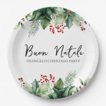 Italienska julbuon Natale Party