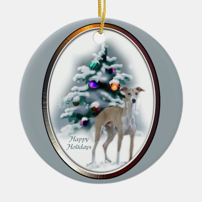 Italienska julklappar Ornament (Framsidan)