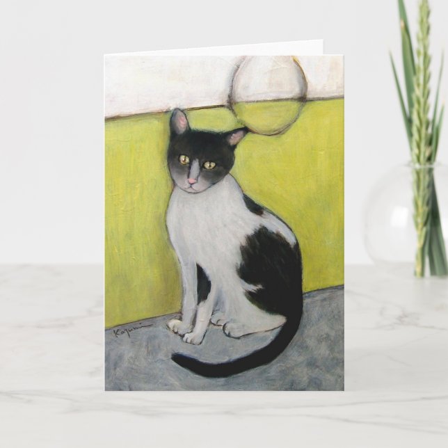 Italienska Katt Kort (Framsida)