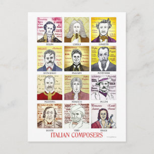 Italienska kompositkort vykort
