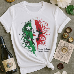 Italienska kulturarvskirrt Kvinnor   Stimulerande  T Shirt