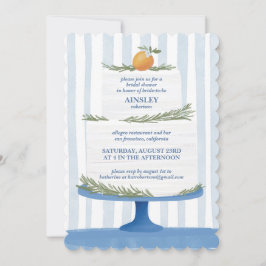 Italienska kummelbläckfisken Möhippa Inbjudan