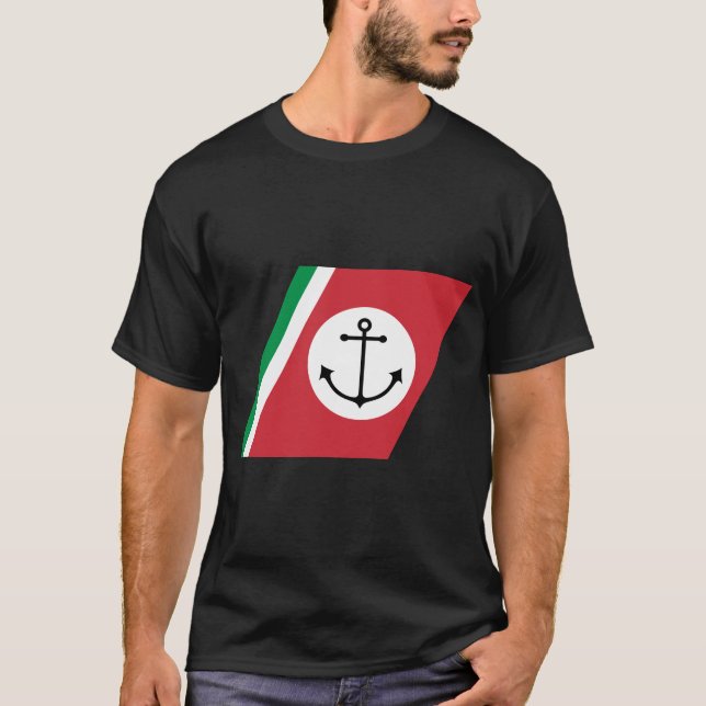 Italienska Kusten Guard T Shirt (Framsida)