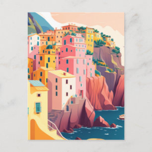 Italienska kusten vykort