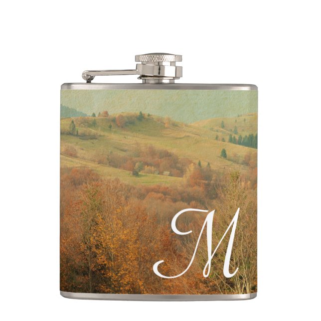 Italienska Land Side Rollin Monogram Whiskey-kolve Fickplunta (Framsidan)