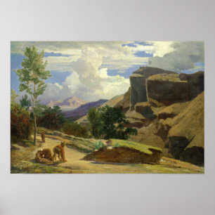Italienska landskapet poster