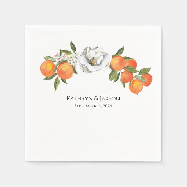 Italienska lantgården Cocktail Napkins Pappersservett (Framsidan)