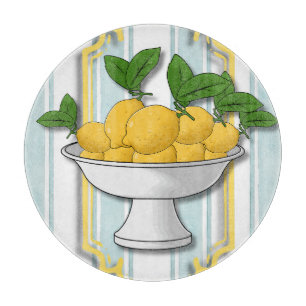 Italienska Lemon Bowl-köket Kustvatten
