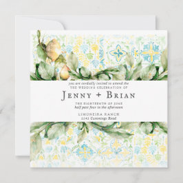 Italienska Lemon Grove | Boho Botanical Bröllop