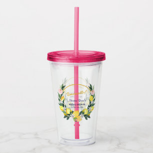 Italienska Limoncello Gult Blue Möhippa Gift Take Away Mugg