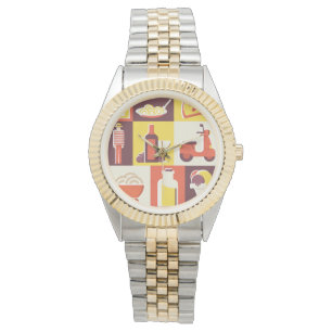 Italienska livsmedel, italienska livsmedel armbandsur