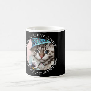 Italienska lyxkatten: Ombre Kaffemugg