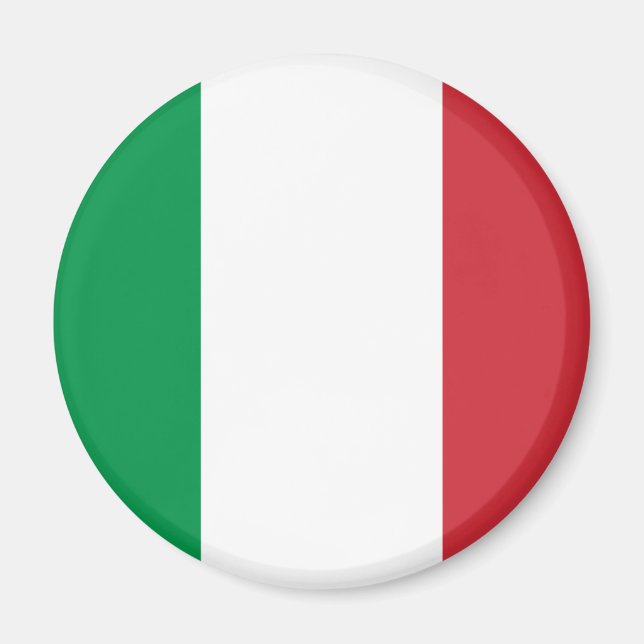 Italienska magnet flagga (Framsidan)