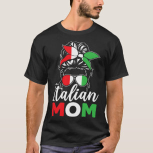 Italienska Mamma Europe Land Travel Italien Mammor T Shirt