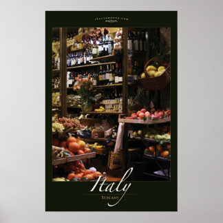Italienska marknaden poster