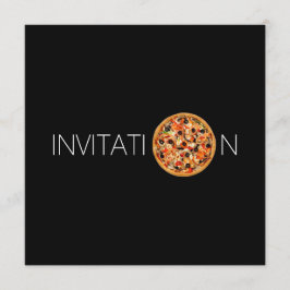 Italienska matdagslunen Chef Pizza Restaurant Inbjudningar