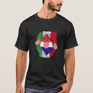 Italienska med kroatiska rötter Kroatien Hrvatska  T Shirt
