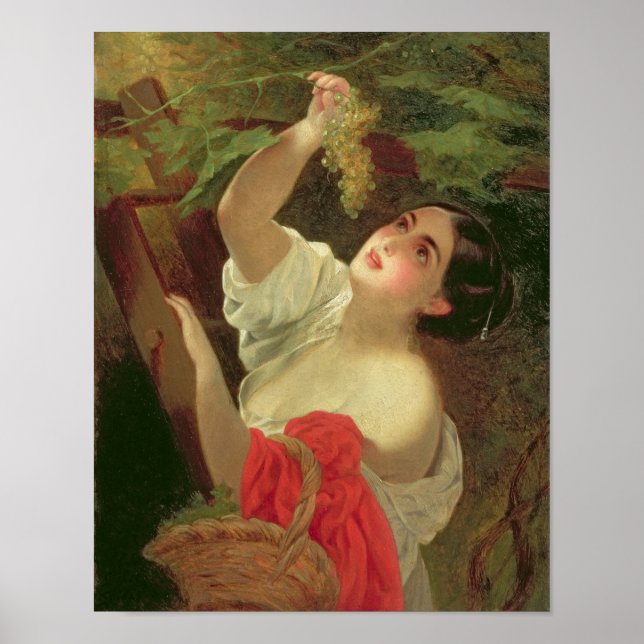 Italienska middagen, 1831 poster (Framsidan)