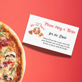 Italienska Möhippan Kärlek & Pizza Party Tilläggskort
