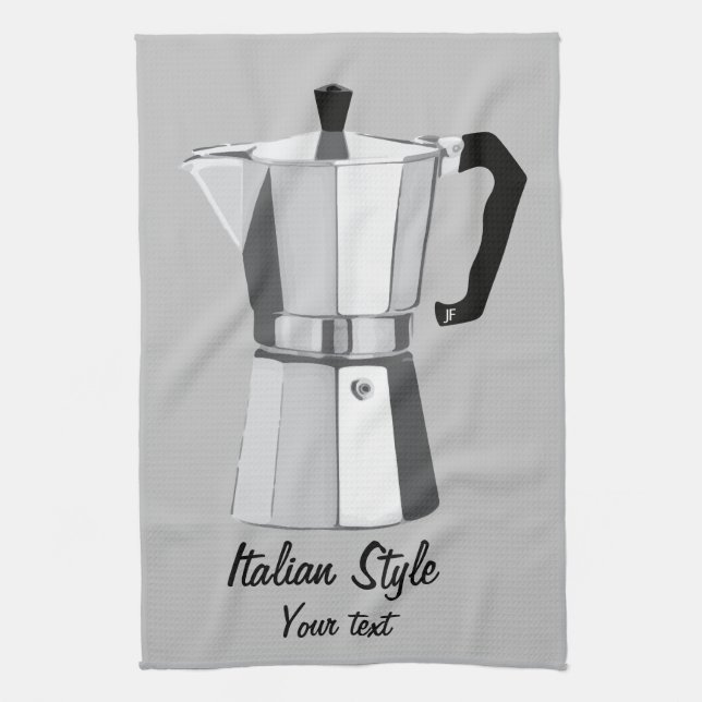Italienska Moka Kökshandduk (Vertikal)