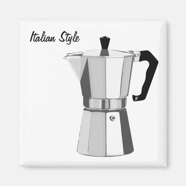 Italienska Moka Magnet (Framsidan)