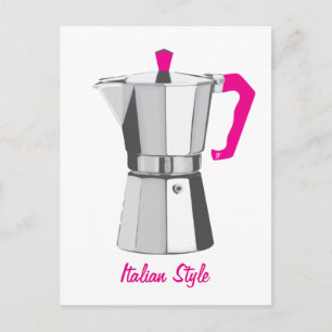 Italienska Moka Vykort