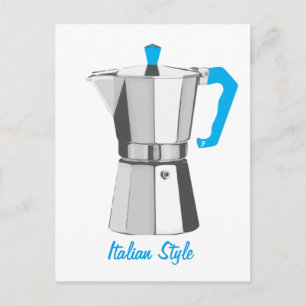 Italienska Moka Vykort