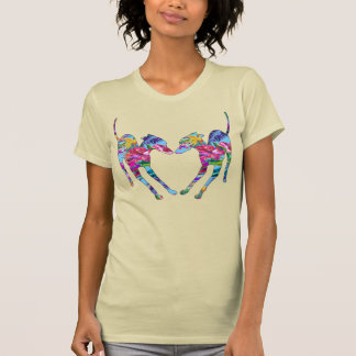 Italienska Mopsar Tropiska T Shirt