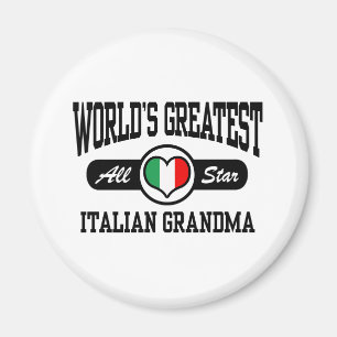 Italienska mormor magnet