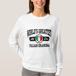 Italienska mormor t-shirt