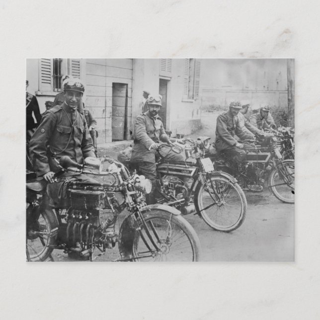 Italienska motorcykeltorget vykort (Framsida)