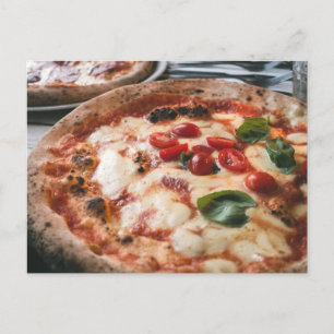 Italienska Napoletana Pizza Vykort
