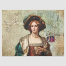 Italienska Noblewomen och Brev